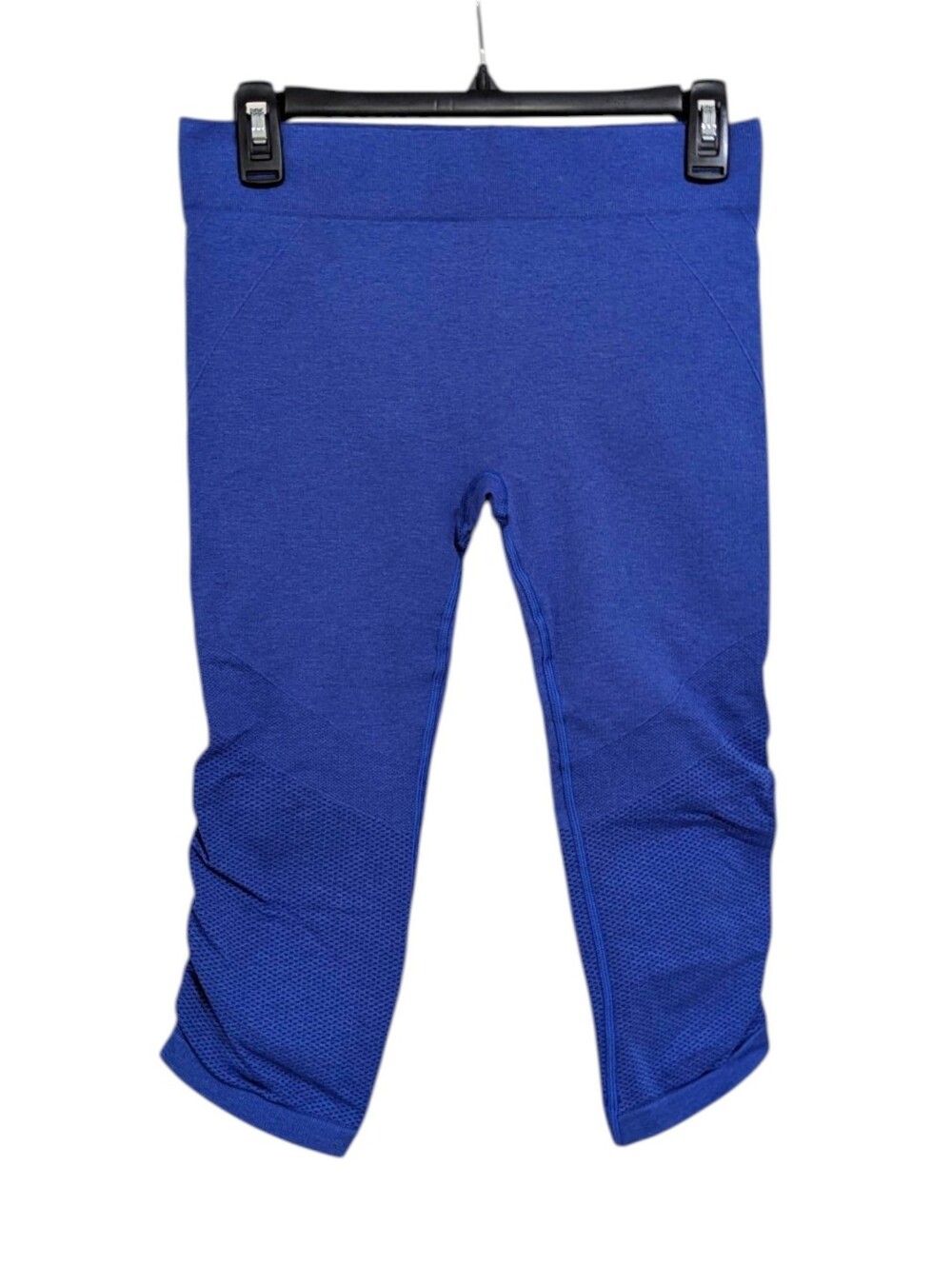 Ivivva In The Flow Breathe Cropped Leggings - Size 14 Girls - Blue